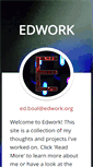 Mobile Screenshot of edwork.org